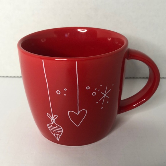 Red Starbucks Holiday Christmas Ornament 14 oz Mug - Picture 1 of 5